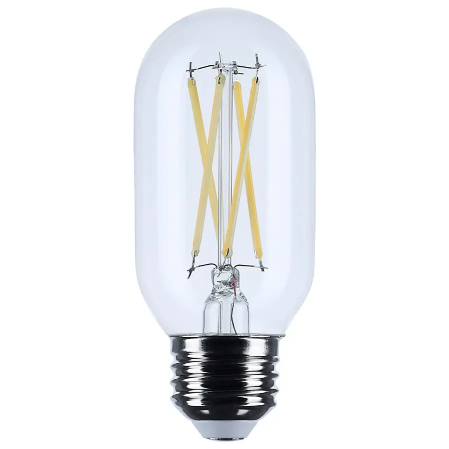 5.5 Watt T14 LED Filament - Clear - Medium Base - 2700K - 500 Lumens - 120 Volt - Image 1