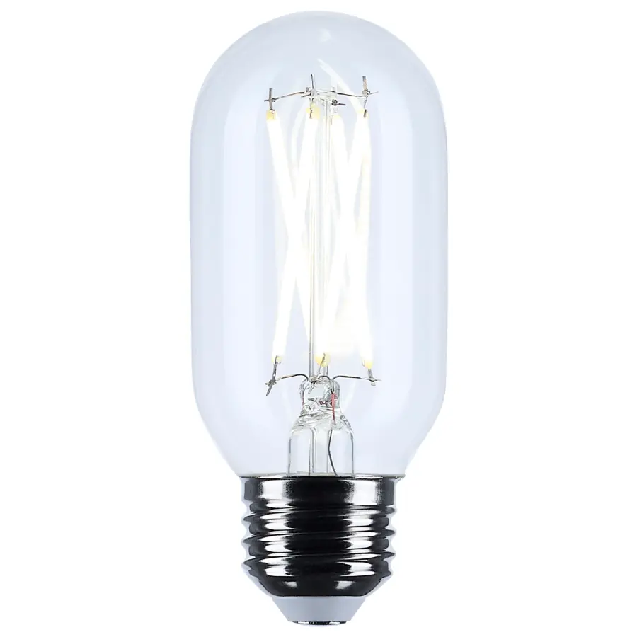 5.5 Watt T14 LED Filament - Clear - Medium Base - 2700K - 500 Lumens - 120 Volt - Image 2