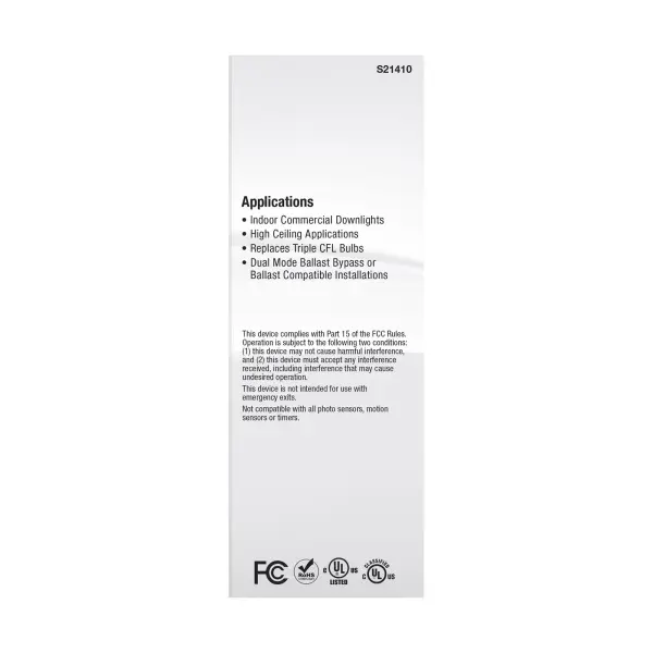 9 Watt PL 4-Pin LED - 1100 Lumens - G24q Base - CCT Selectable - White Finish - 120-277 Volts - Image 10