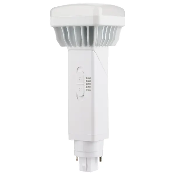 9 Watt PL 2-Pin LED - 1100 Lumens - G24d Base - CCT Selectable - White Finish - 120-277 Volts - Image 2