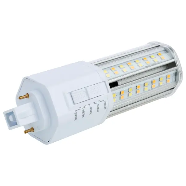 14 Watt LED PL - CCT Selectable - Lumens Selectable - Type B - Ballast Bypass - White Finish - 120/277 Volt - Image 4