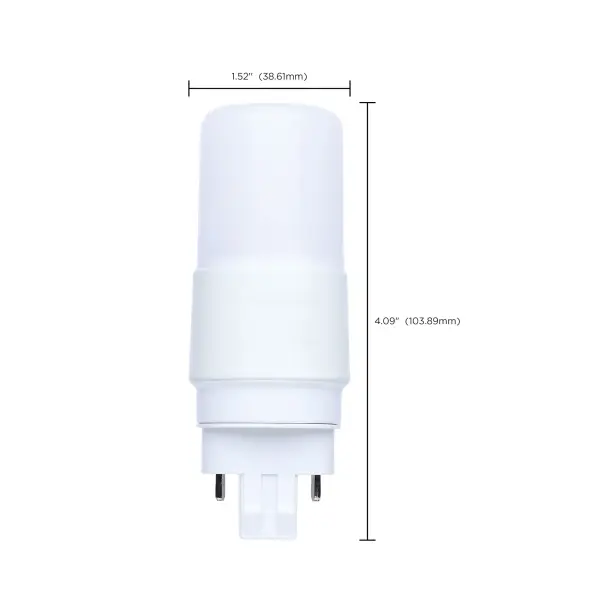 5 Watt - PL LED - GX23 Base - Frost Finish - Type A/B Dual Ballast - 2700K - 120-277 Range Voltage - Image 10