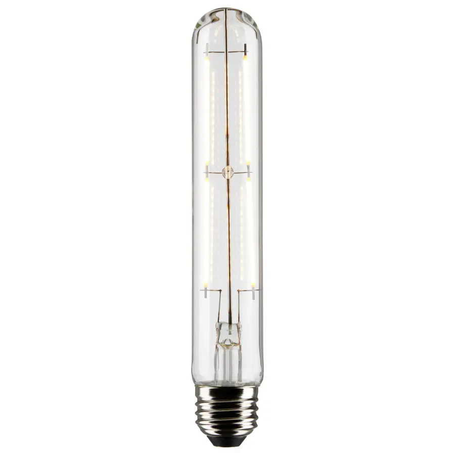 8 Watt T9 LED Filament - Clear - Medium Base - 2700K - 800 Lumens - 120 Volt - 2-Pack - Image 2
