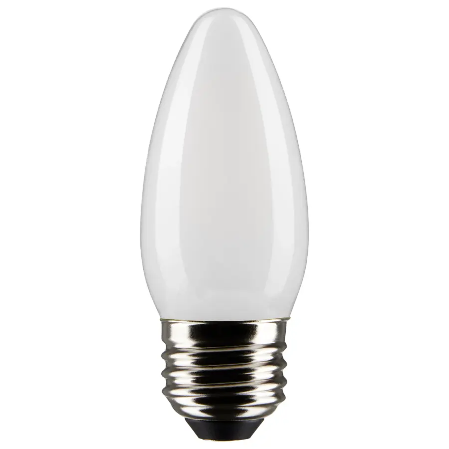 5.5 Watt B11 LED Filament - Frost Finish - Medium Base - 5000K - 120 Volt - 2-Pack - Image 1