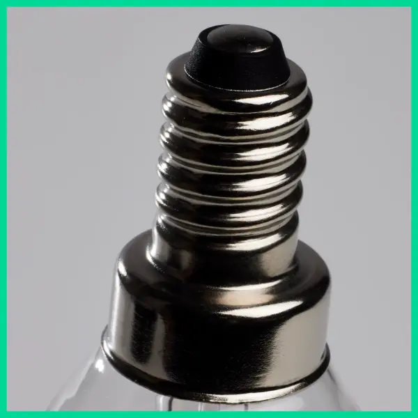 5.5 Watt CA10 LED Filament - Clear - Candelabra Base - 5000K - 120 Volt - 2-Card - Image 3