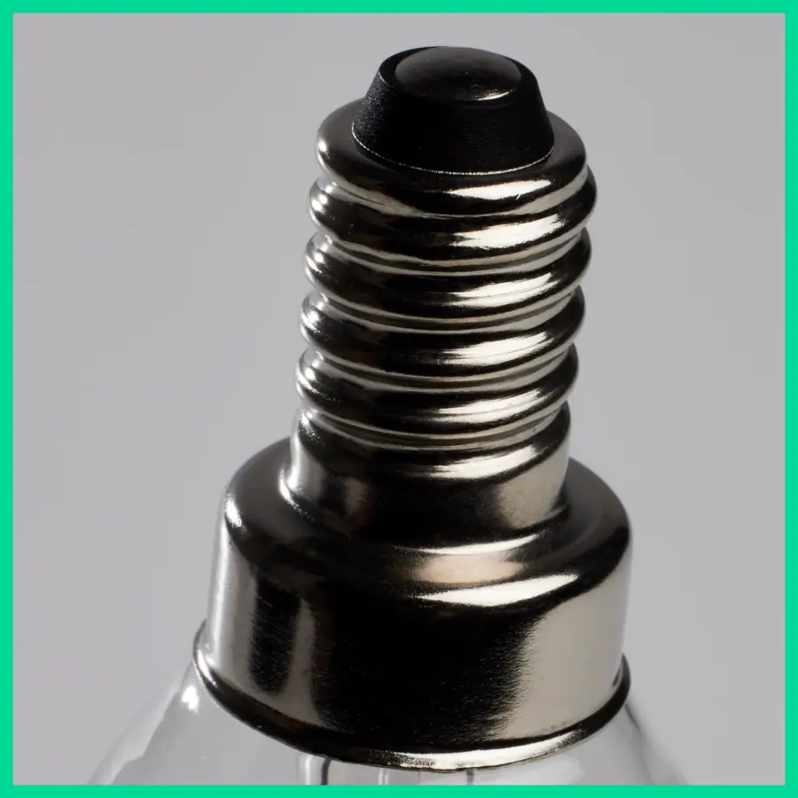 5.5 Watt CA10 LED Filament - Clear - Candelabra Base - 5000K - 120 Volt - 2-Card - Image 3