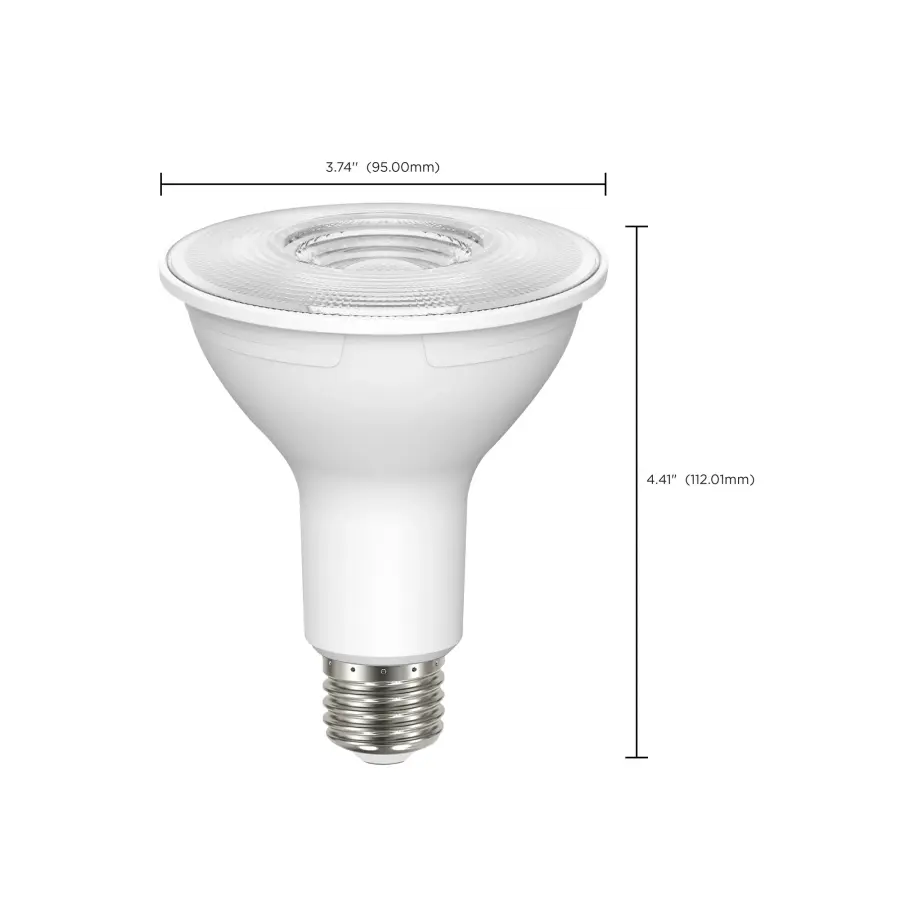 8.5 Watt PAR30L LED - 90 CRI - 3000K - 40 deg. Beam Angle - Medium base - 120 Volt - Image 9