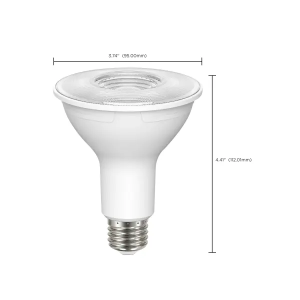 8.5 Watt PAR30L LED - 90 CRI - 4000K - 40 deg. Beam Angle - Medium base - 120 Volt - Image 9