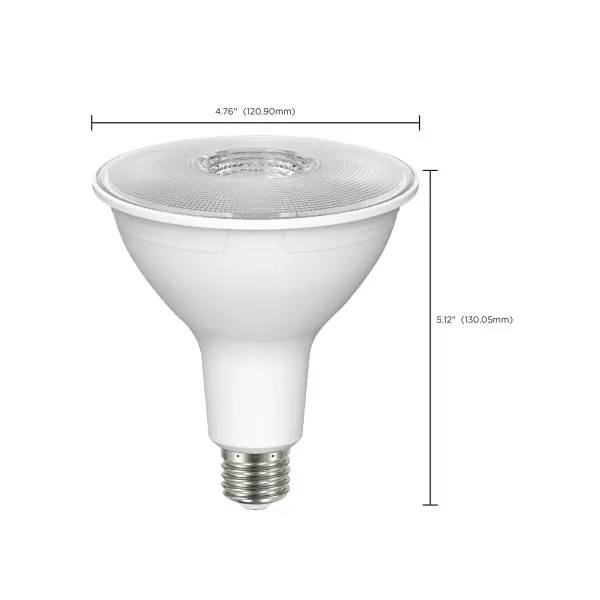 11.5 Watt PAR38 LED - 90 CRI - 3000K - 40 deg. Beam Angle - Medium base - 120 Volt - Image 9
