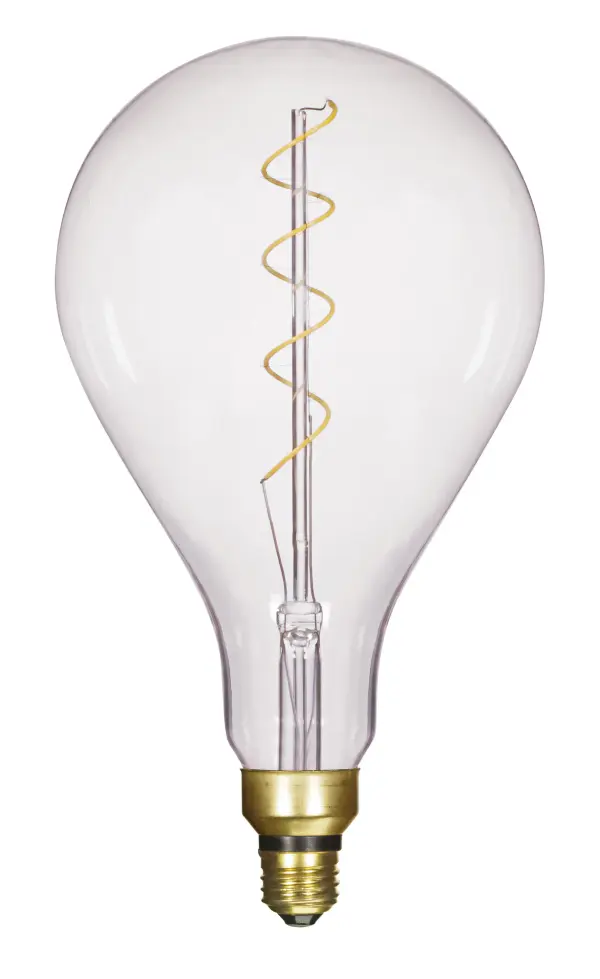 4 Watt PS52 LED vintage style Filament - Clear - 25000 Average rated hours - Medium Base - 120 Volt - Image 1