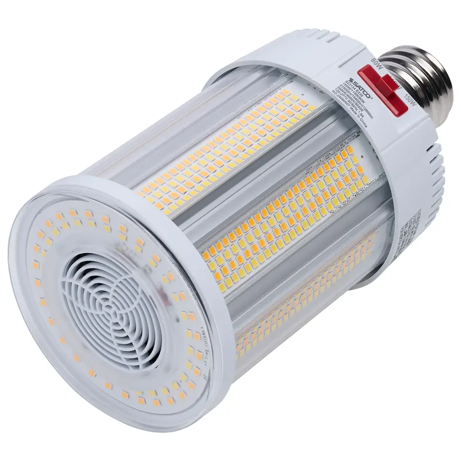 150/115/80 Watt - 30K/40K/50K CCT - Field Selectable LED - Corncob - Mogul Extended Base - 120-277 Ranged Voltage - 450 Watt HID Replacement - Image 3
