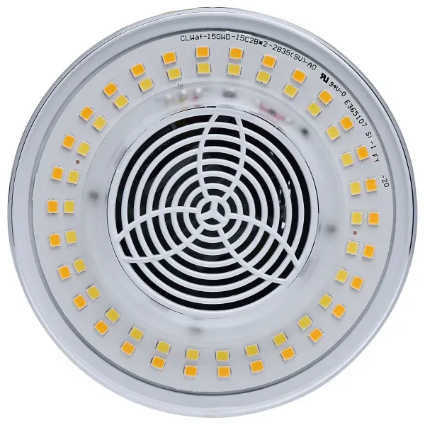 150/115/80 Watt - 30K/40K/50K CCT - Field Selectable LED - Corncob - Mogul Extended Base - 120-277 Ranged Voltage - 450 Watt HID Replacement - Image 4