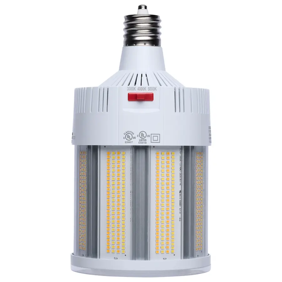 200/150/100 Watt - 30K/40K/50K CCT - Field Selectable LED - Corncob - Mogul Extended Base - 120-277 Ranged Voltage - 500 Watt HID Replacement - Image 2