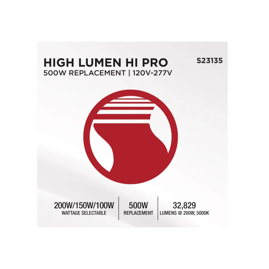 200/150/100 Watt - 30K/40K/50K CCT - Field Selectable LED - Corncob - Mogul Extended Base - 120-277 Ranged Voltage - 500 Watt HID Replacement - Image 17