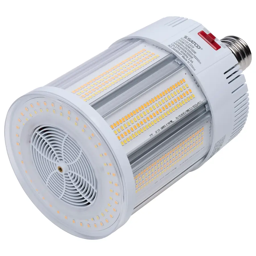 200/150/100 Watt - 30K/40K/50K CCT - Field Selectable LED - Corncob - Mogul Extended Base - 120-277 Ranged Voltage - 500 Watt HID Replacement - Image 3