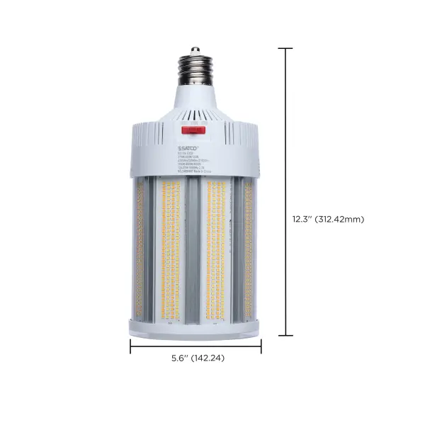 270/200/135 Watt - 30K/40K/50K CCT - Field Selectable LED - Corncob - Mogul Extended Base - 120-277 Ranged Voltage - 600 Watt HID Replacement - Image 20
