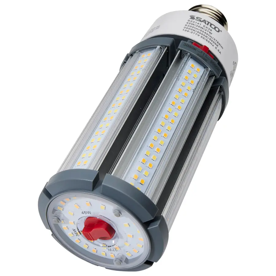 45/36/27 Wattage Selectable - LED HID Replacement - CCT Selectable - Type B - Ballast Bypass - Extended Mogul base - 100-277 Volt - ColorQuick Technology - PowerQuick Technology - Image 4