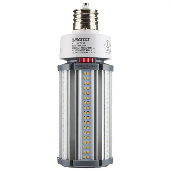 45/36/27 Wattage Selectable - LED HID Replacement - CCT Selectable - Type B - Ballast Bypass - Extended Mogul base - 100-277 Volt - ColorQuick Technology - PowerQuick Technology - Image 6