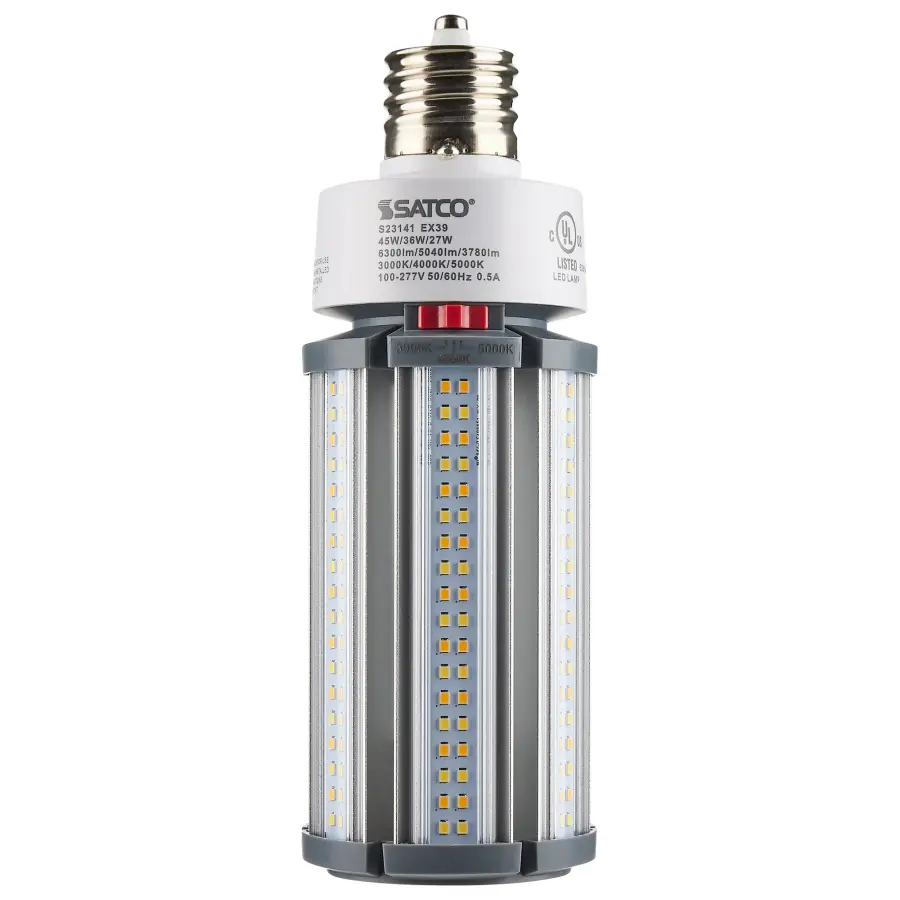 45/36/27 Wattage Selectable - LED HID Replacement - CCT Selectable - Type B - Ballast Bypass - Extended Mogul base - 100-277 Volt - ColorQuick Technology - PowerQuick Technology - Image 6