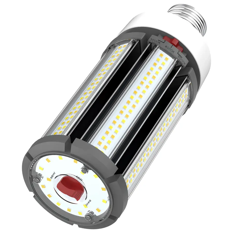 54/45/36 Wattage Selectable - LED HID Replacement - CCT Selectable - Type B - Ballast Bypass - Extended Mogul base - 100-277 Volt - ColorQuick Technology - PowerQuick Technology - Image 2