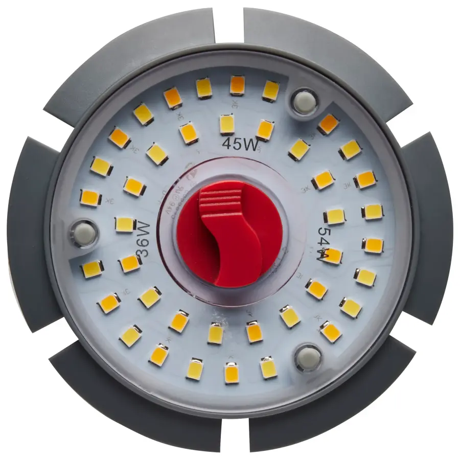 54/45/36 Wattage Selectable - LED HID Replacement - CCT Selectable - Type B - Ballast Bypass - Extended Mogul base - 100-277 Volt - ColorQuick Technology - PowerQuick Technology - Image 5