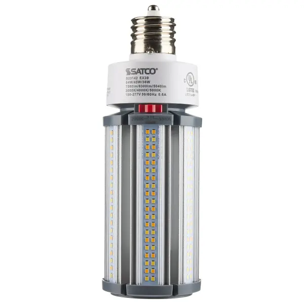 54/45/36 Wattage Selectable - LED HID Replacement - CCT Selectable - Type B - Ballast Bypass - Extended Mogul base - 100-277 Volt - ColorQuick Technology - PowerQuick Technology - Image 6