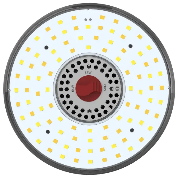 80/63/54 Wattage Selectable - LED HID Replacement - CCT Selectable - Type B - Ballast Bypass - Extended Mogul base - 100-277 Volt - ColorQuick Technology - PowerQuick Technology - Image 3