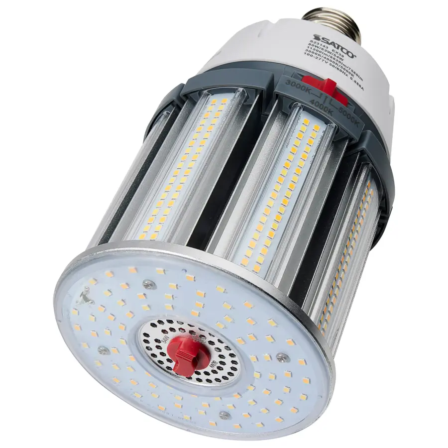 80/63/54 Wattage Selectable - LED HID Replacement - CCT Selectable - Type B - Ballast Bypass - Extended Mogul base - 100-277 Volt - ColorQuick Technology - PowerQuick Technology - Image 4