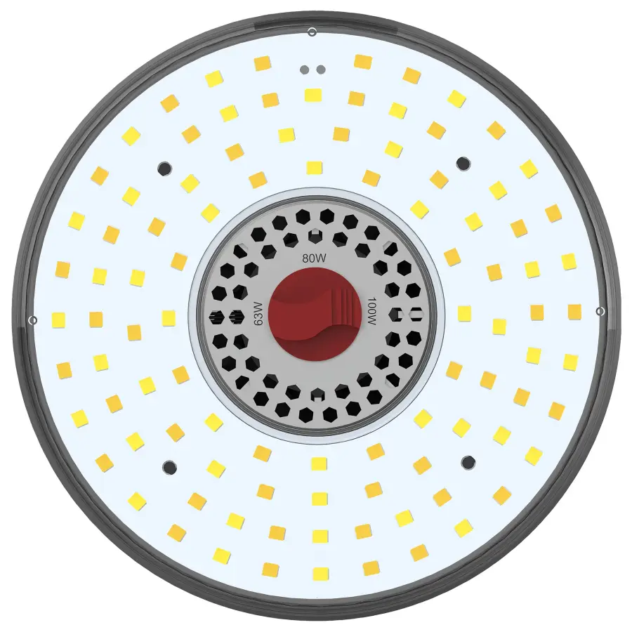 100/80/63 Wattage Selectable - LED HID Replacement - CCT Selectable - Type B - Ballast Bypass - Extended Mogul base - 100-277 Volt - ColorQuick Technology - PowerQuick Technology - Image 3
