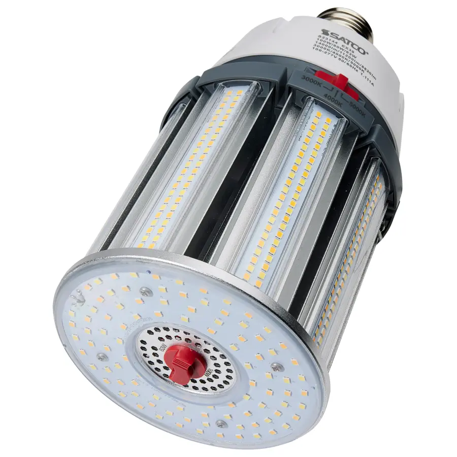 100/80/63 Wattage Selectable - LED HID Replacement - CCT Selectable - Type B - Ballast Bypass - Extended Mogul base - 100-277 Volt - ColorQuick Technology - PowerQuick Technology - Image 4