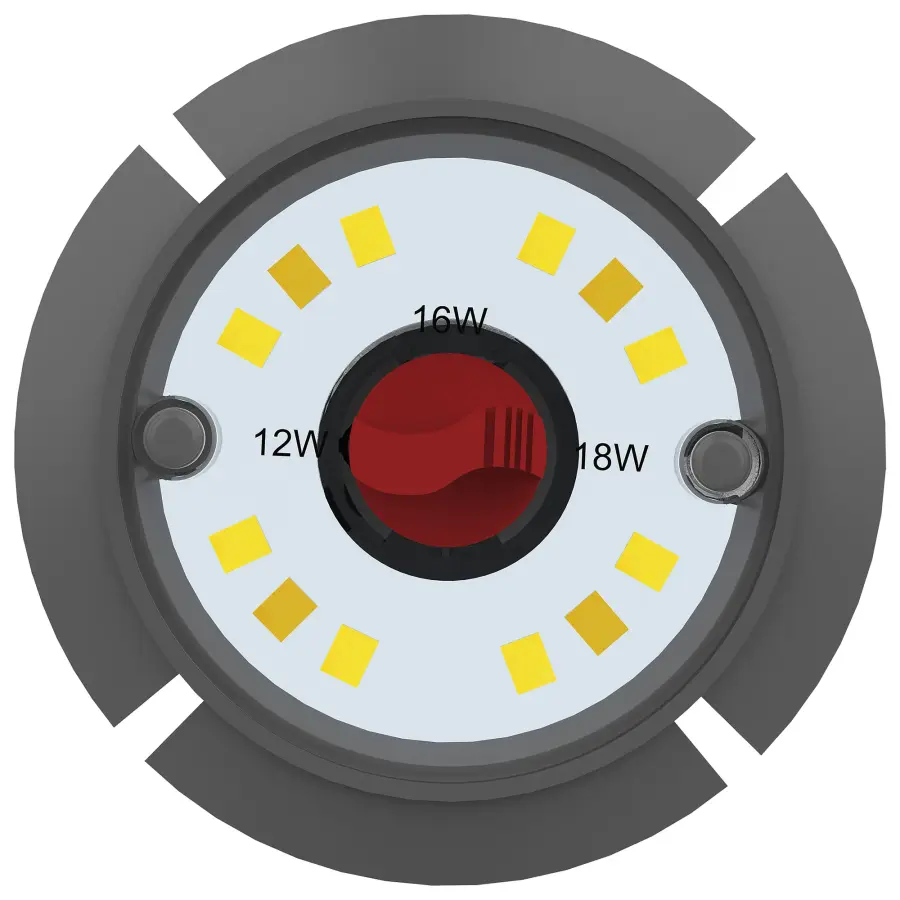 18/16/12 Wattage Selectable - LED HID Replacement - CCT Selectable - Type B - Ballast Bypass - Medium base - 100-277 Volt - ColorQuick Technology - PowerQuick Technology - Image 3