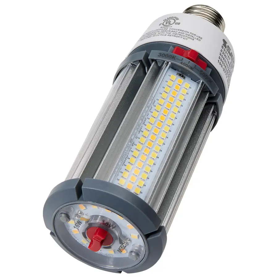 22/18/16 Wattage Selectable - LED HID Replacement - CCT Selectable - Type B - Ballast Bypass - Medium base - 100-277 Volt - ColorQuick Technology - PowerQuick Technology - Image 4