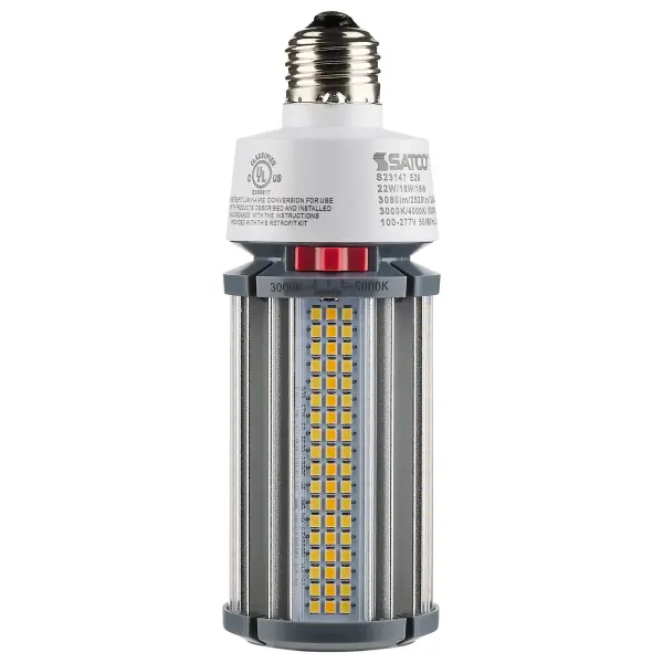 22/18/16 Wattage Selectable - LED HID Replacement - CCT Selectable - Type B - Ballast Bypass - Medium base - 100-277 Volt - ColorQuick Technology - PowerQuick Technology - Image 6