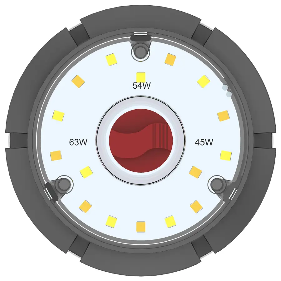 63/54/45 Wattage Selectable - LED HID Replacement - CCT Selectable - Type B - Ballast Bypass - Extended Mogul base - 100-277 Volt - ColorQuick Technology - PowerQuick Technology - Image 3