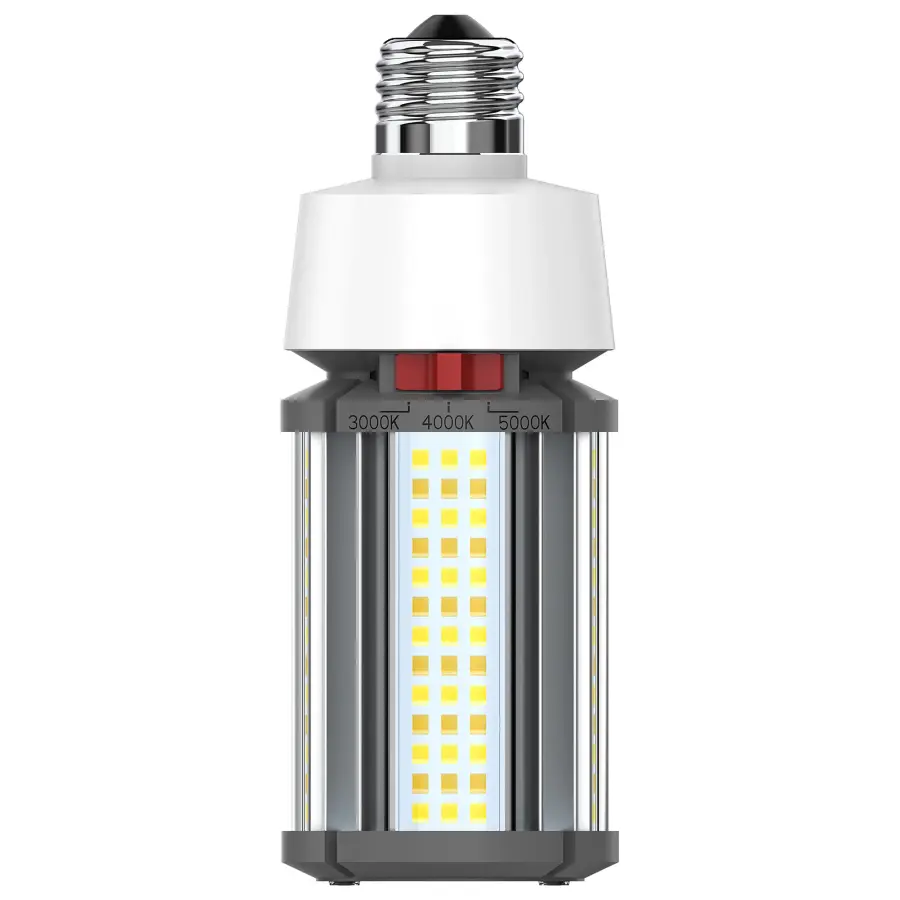 18 Watt LED HID Replacement - CCT Selectable - Type B - Ballast Bypass - Medium Base - 277-347 Volt - ColorQuick Technology - Image 1