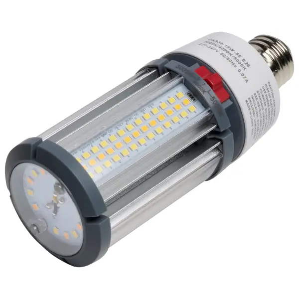 18 Watt LED HID Replacement - CCT Selectable - Type B - Ballast Bypass - Medium Base - 277-347 Volt - ColorQuick Technology - Image 4