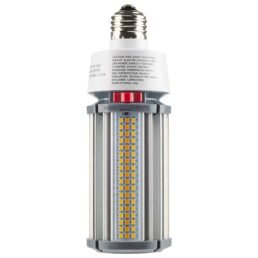 27 Watt LED HID Replacement - CCT Selectable - Type B - Ballast Bypass - Medium Base - 277-347 Volt - ColorQuick Technology - Image 3