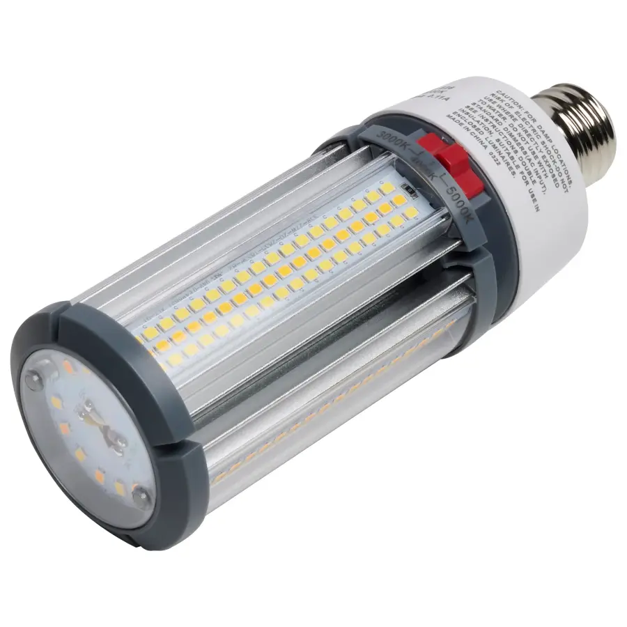 27 Watt LED HID Replacement - CCT Selectable - Type B - Ballast Bypass - Medium Base - 277-347 Volt - ColorQuick Technology - Image 4