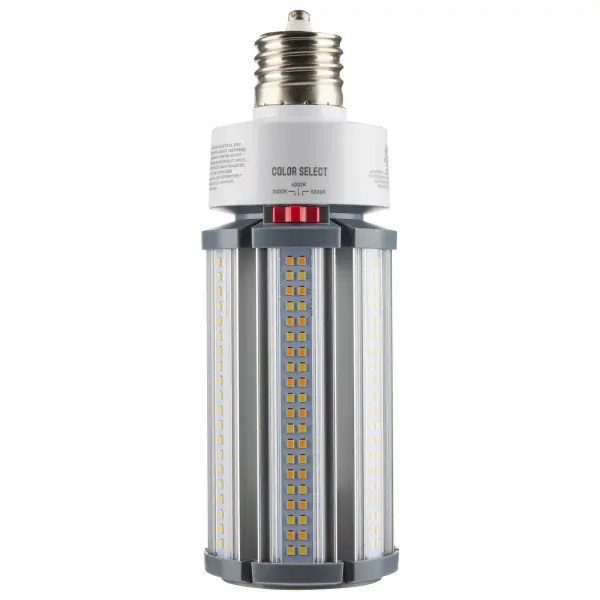 54 Watt LED HID Replacement - CCT Selectable - Type B - Ballast Bypass - Mogul Extended Base - 277-480 Volt - ColorQuick Technology - Image 3
