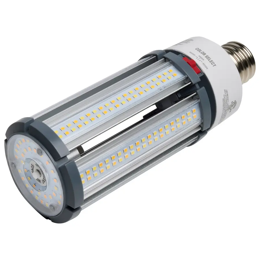 54 Watt LED HID Replacement - CCT Selectable - Type B - Ballast Bypass - Mogul Extended Base - 277-480 Volt - ColorQuick Technology - Image 4