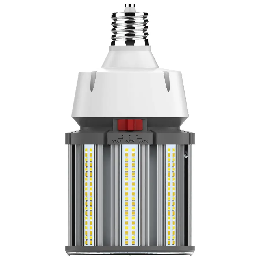 80 Watt LED HID Replacement - CCT Selectable - Type B - Ballast Bypass - Mogul Extended Base - 277-480 Volt - ColorQuick Technology - Image 1