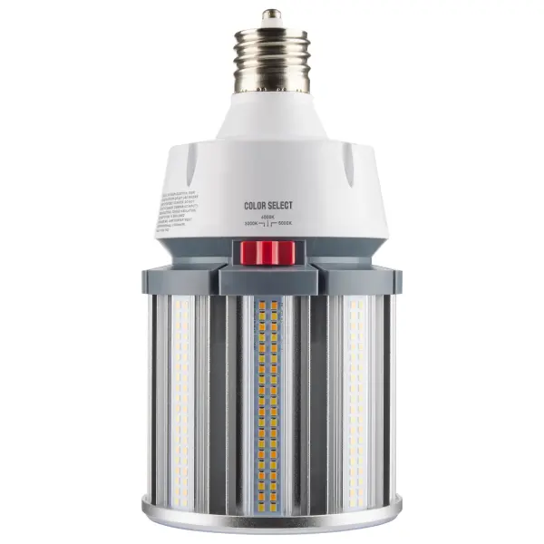 80 Watt LED HID Replacement - CCT Selectable - Type B - Ballast Bypass - Mogul Extended Base - 277-480 Volt - ColorQuick Technology - Image 3