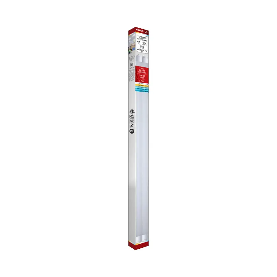 16 Watt T12 LED - 3K/4K/5K/65K CCT Selectable - G13 Base - 2-Pack - Image 9