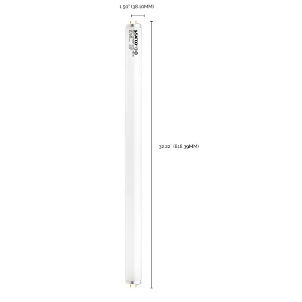 25 Watt - 33 Inch T12 - Medium Bi-pin Base - Image 4