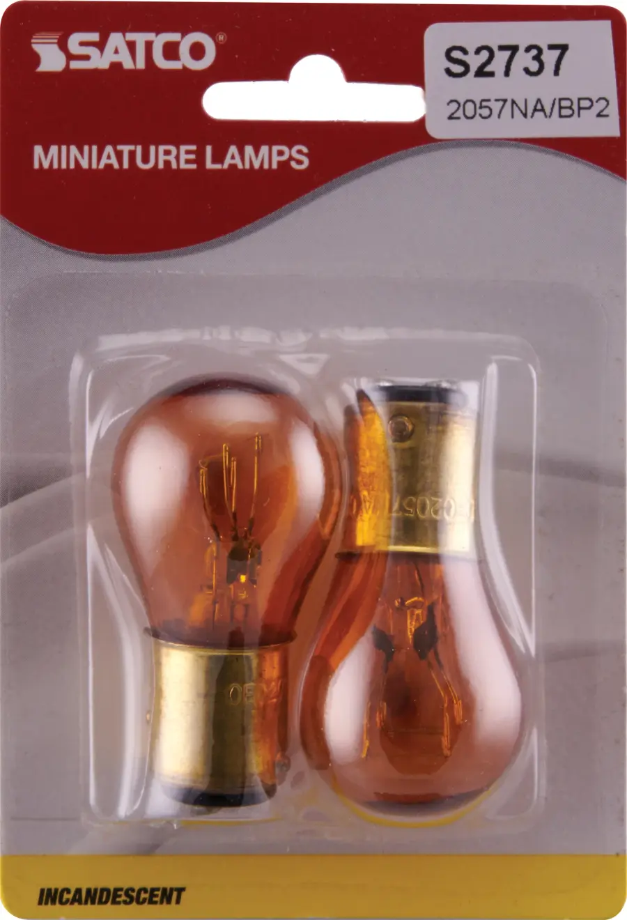 26.88/6.72 Watt miniature - S8 - 1200/5000 Average rated hours - Double Contact Bayonet base - 12.8/14 Volt - 2-Card - Image 5
