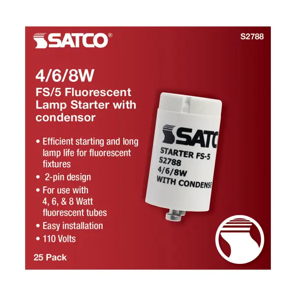 FS/5 Starter with condensor - 4, 6, 8W - Image 6