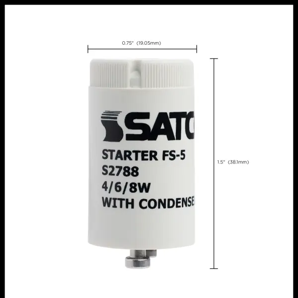 FS/5 Starter with condensor - 4, 6, 8W - Image 9