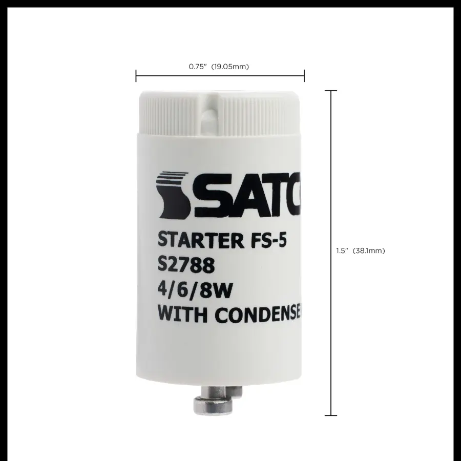 FS/5 Starter with condensor - 4, 6, 8W - Image 9
