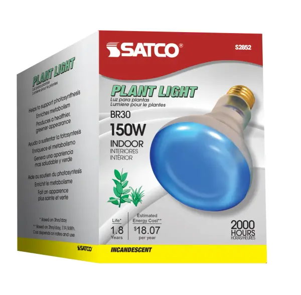 150 Watt R30 Incandescent - Grow - 2000 Average rated hours - Medium base - 120 Volt - Image 6
