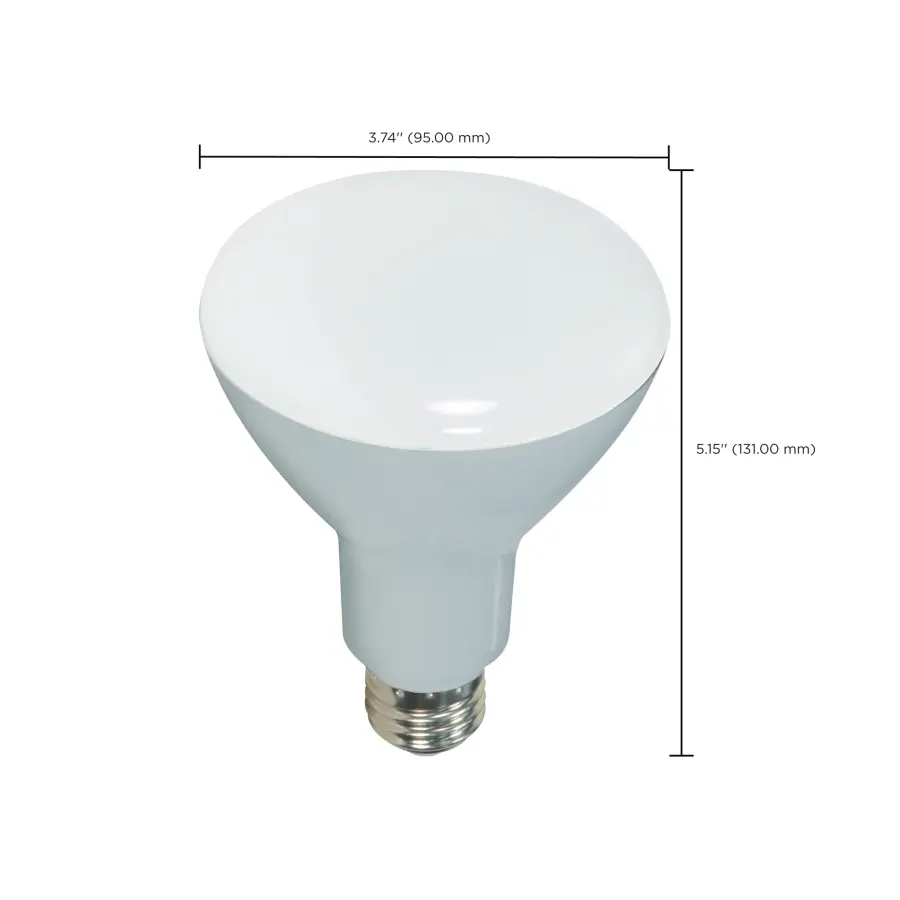 7.5 Watt - BR30 LED - 3500K - Medium base - 120 Volt - Image 9